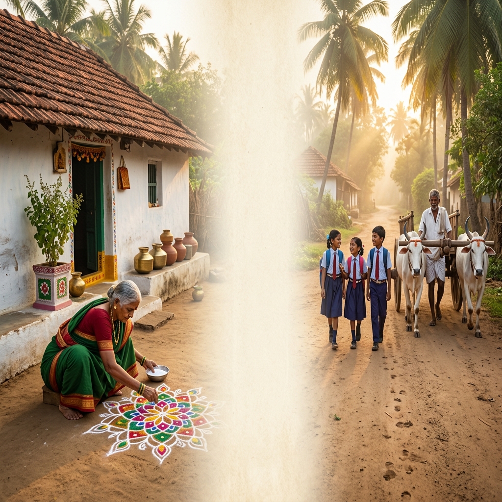 Ranga Reddy Palem - Traditional Telugu Village Story Banner